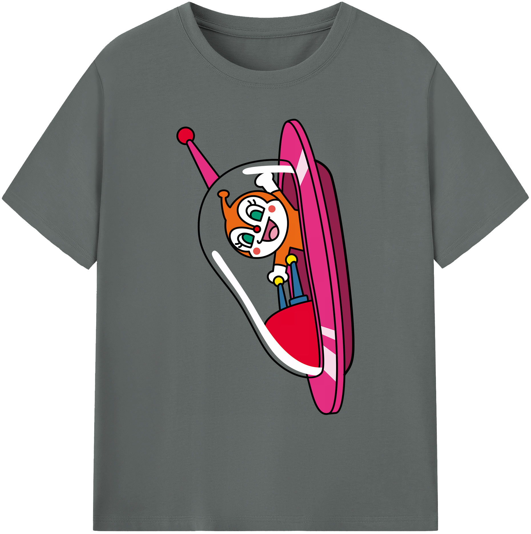 （画像用） アンパンマン Anpanman 綿100％ メンズ半袖Tシャツ｜肌触りやわらか＆通気性